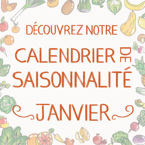 Fruits & légumes : le calendrier de saisonnalité de Janvier 2022, selon Biocoop Fruits & légumes : le calendrier de saisonnalité de Janvier 2022, selon Biocoop