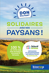 Pour une Bio militante : une action en faveur des paysans Pour une Bio militante : une action en faveur des paysans
