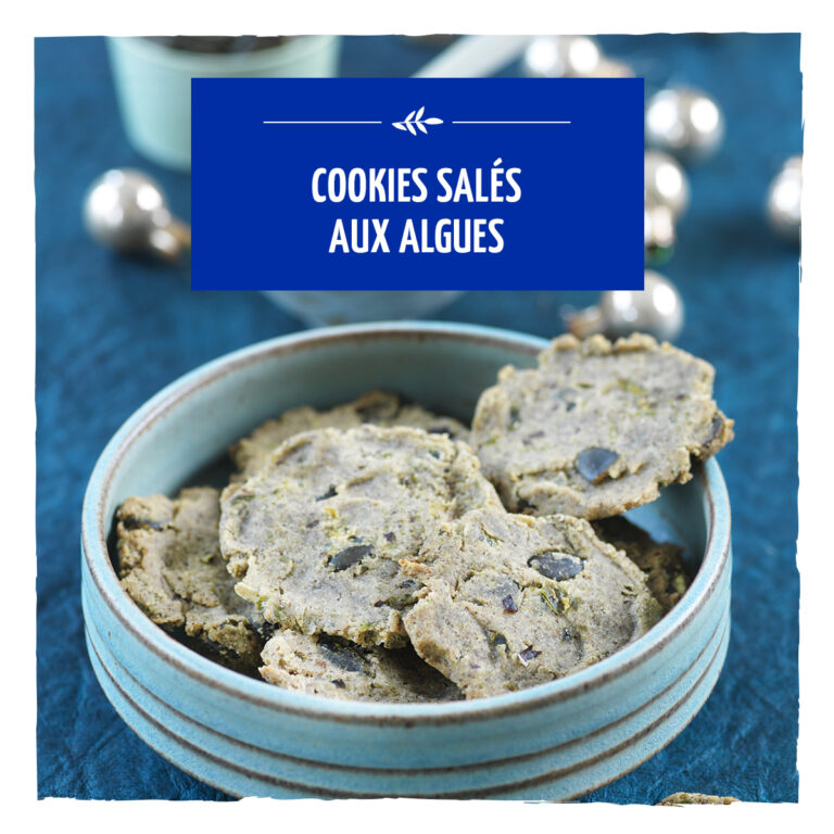 Cookies salés aux algues
