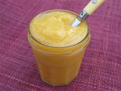 Crème de citron bergamote - Lemon curd