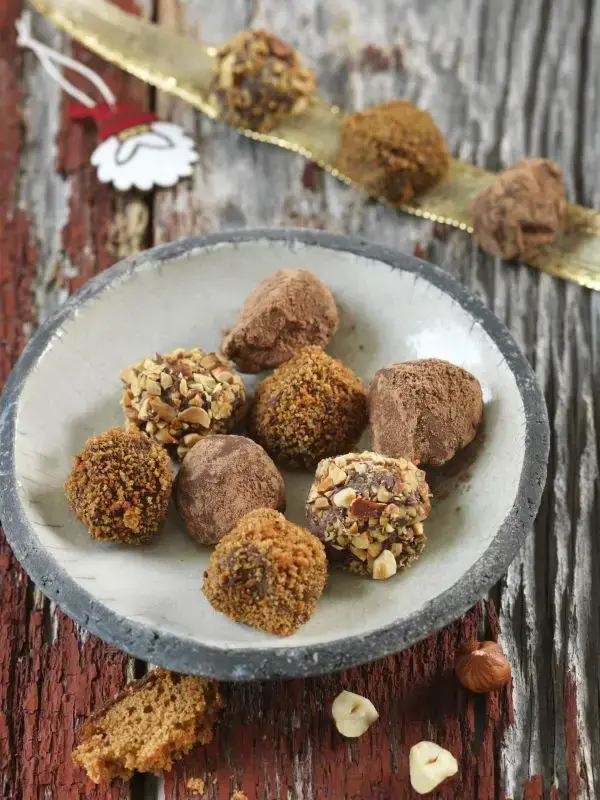 Truffes au chocolat Truffes au chocolat